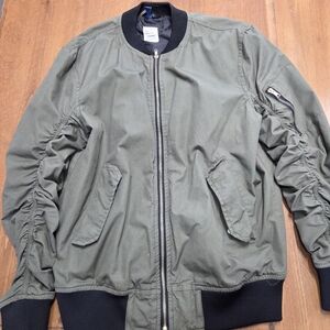H&M Khaki Bomber Jacket